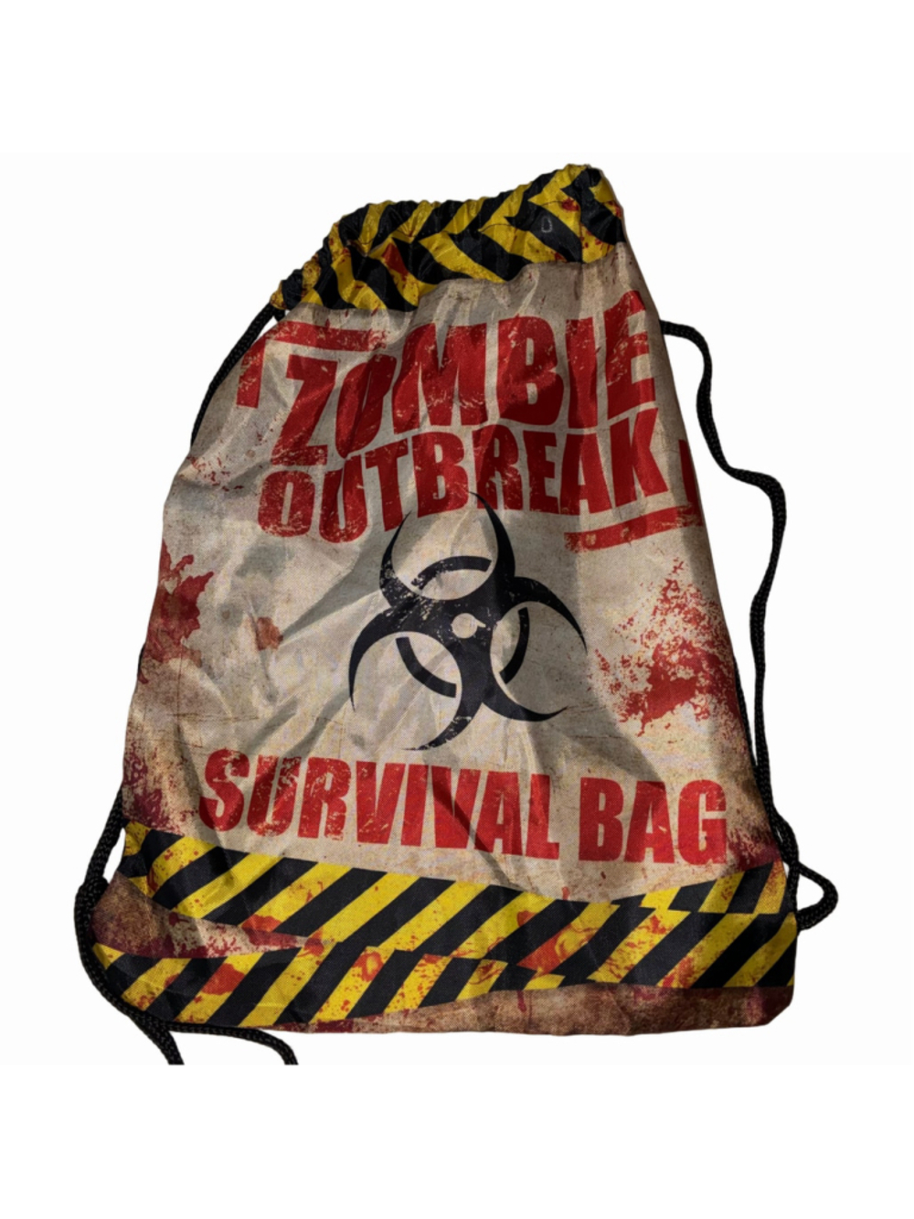 Boys Spirit Zombie Outbreak Survival Bag One Size Beige Red
